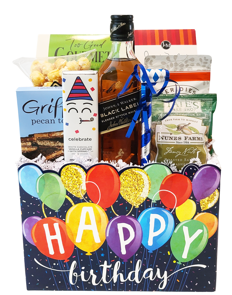 Birthday Wishes - Liquor and Snacks