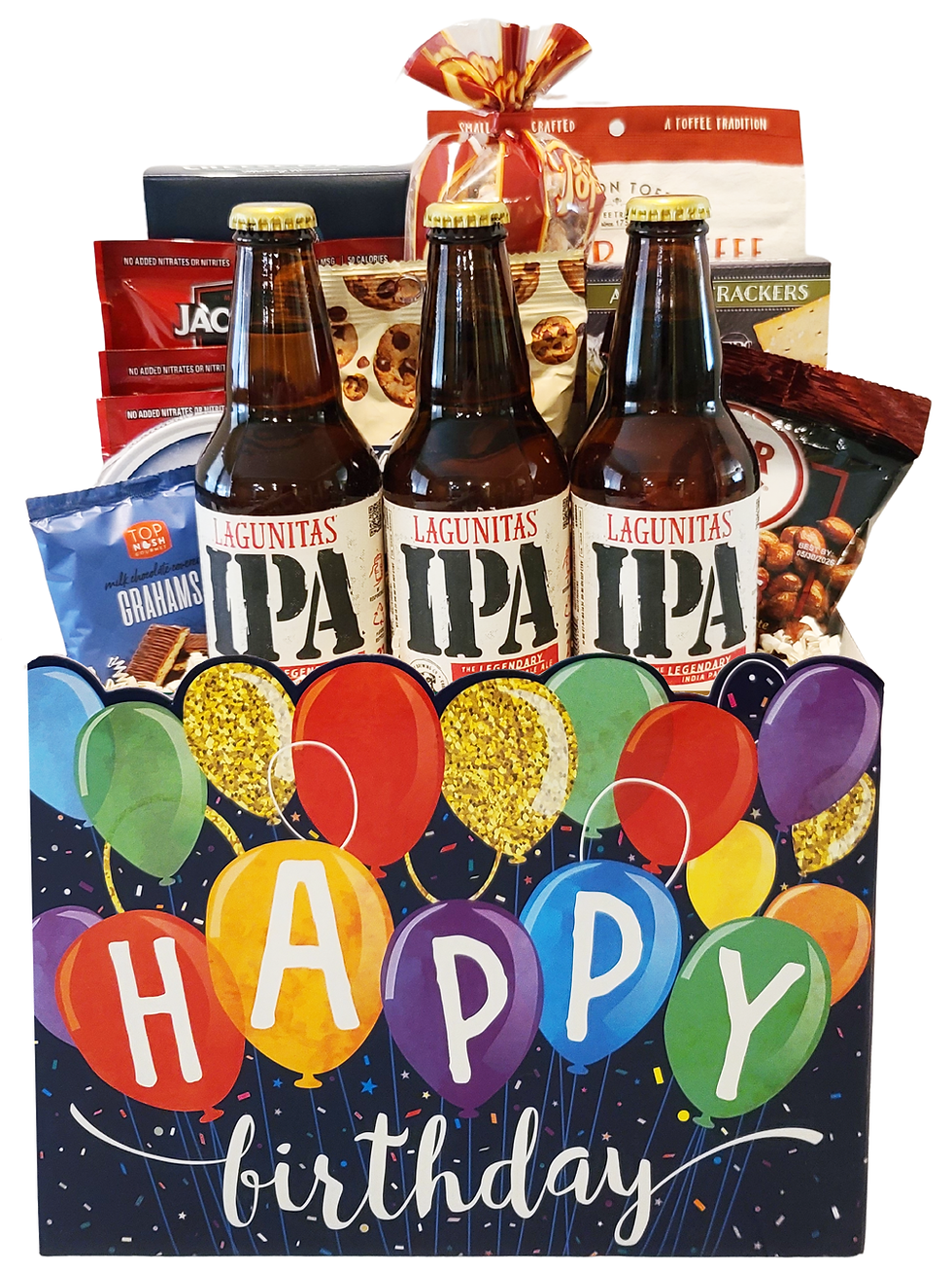 Birthday Balloons - Beer and Snacks