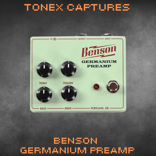 ギター Benson Germanium Preamp Amazon.com: Benson Amps Germanium Preamp Guitar Effects Pedal