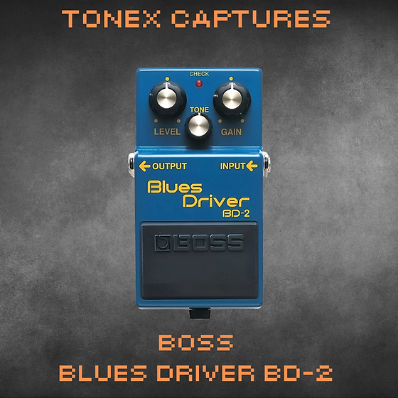Boss BD-2 Blues Driver - ToneX | DPE Pedals