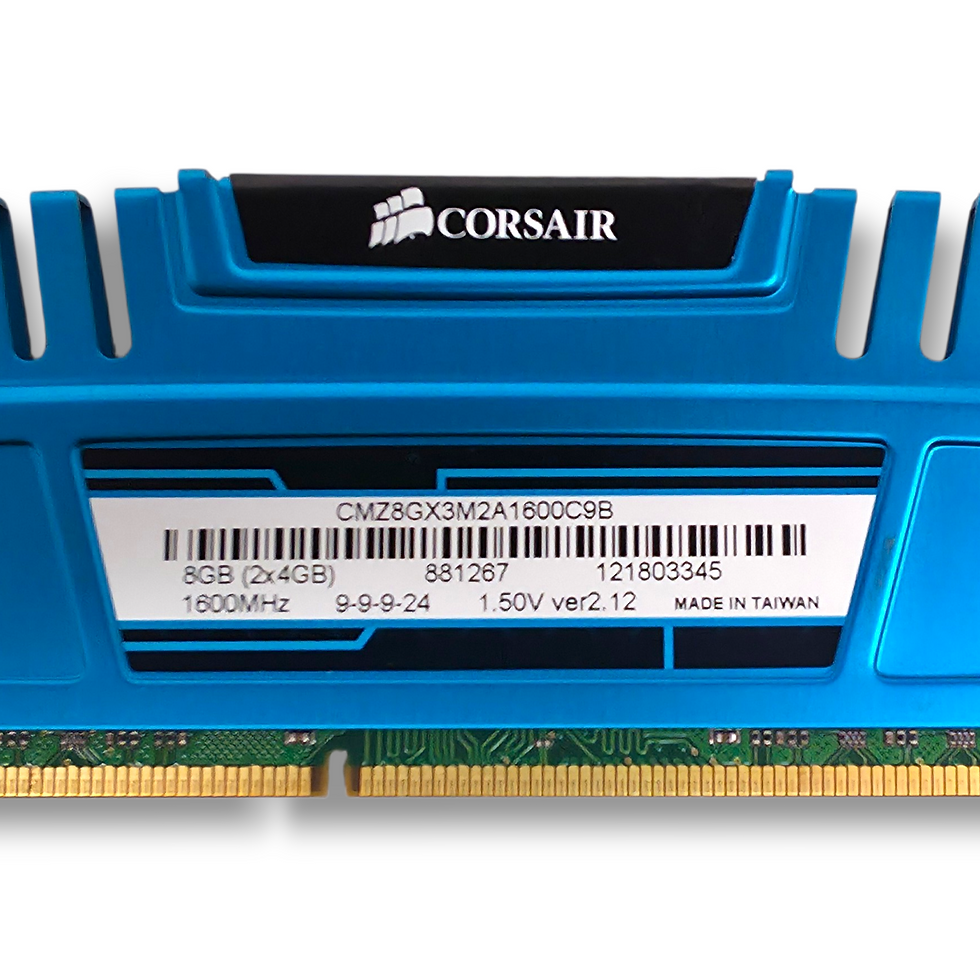 Thumbnail: Corsair Vengeance 2 x 4GB (8GB) DDR3 1600MHz 12800U RAM Kit / CMZ8GX3M2A1600C9B