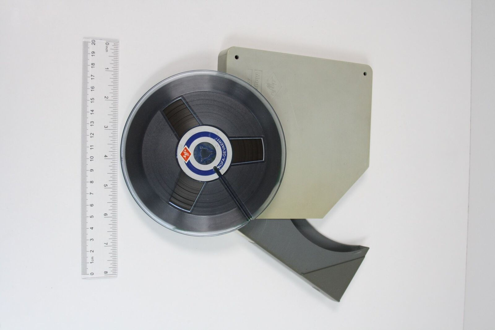 6" 'Agfa' Audio Reel with Case [Plastic]