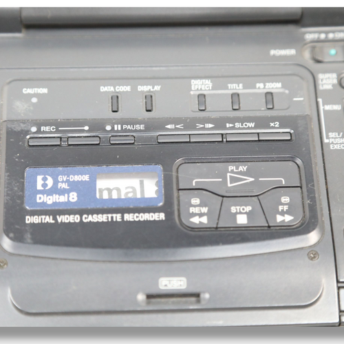 Sony Gv D200 8mm Video Cassette Recorder Sony GV-D800 Sony Gv D200 8mm Video Cassette Recorder Sony GV-D800