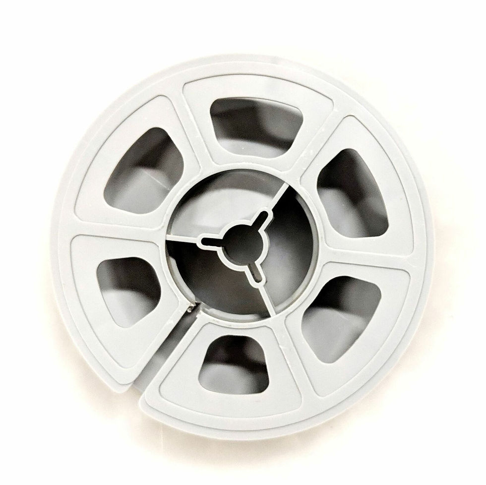 Thumbnail: 3" Standard 8mm Cine Reel Grey [50ft] [Plastic]