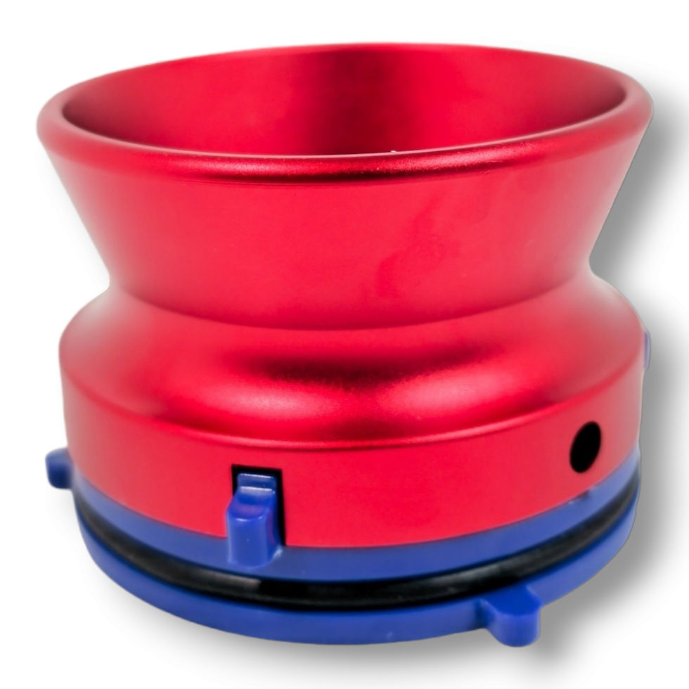 Thumbnail: Reel to Reel NAB Adapters - Red & Blue - Sold as Pair