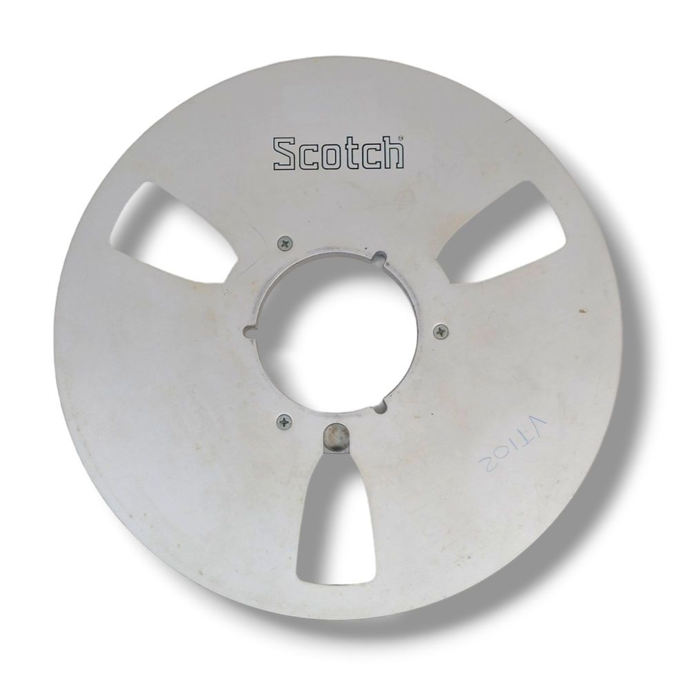 Thumbnail: 'Scotch' 10.5" Reel to Reel Spool [Metal] - ¼ Inch Tape Width