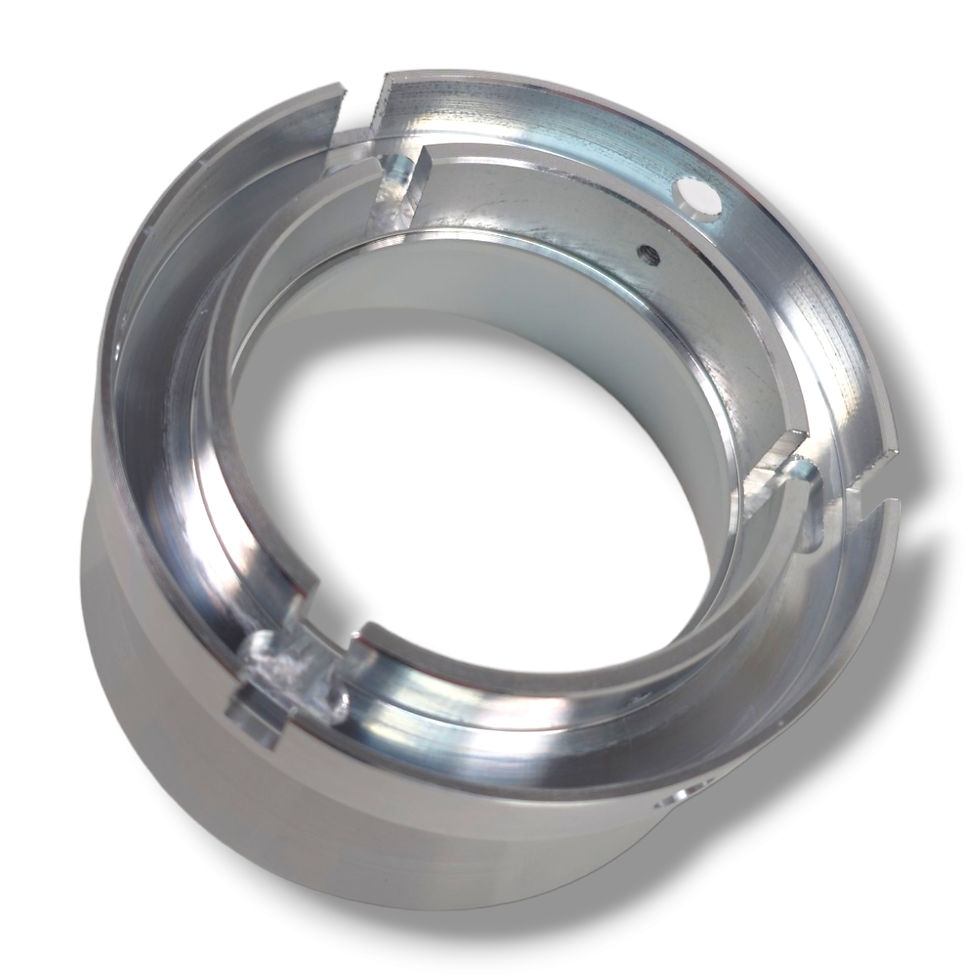 Thumbnail: Reel to Reel NAB Adapter Extenders - Silver - Sold as Pair