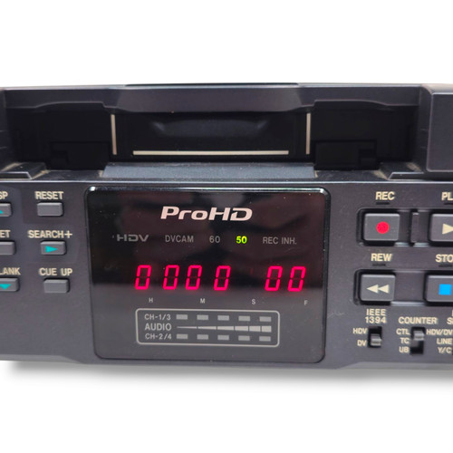 JVC HDV BR-HD50E DV VCR Oddbits