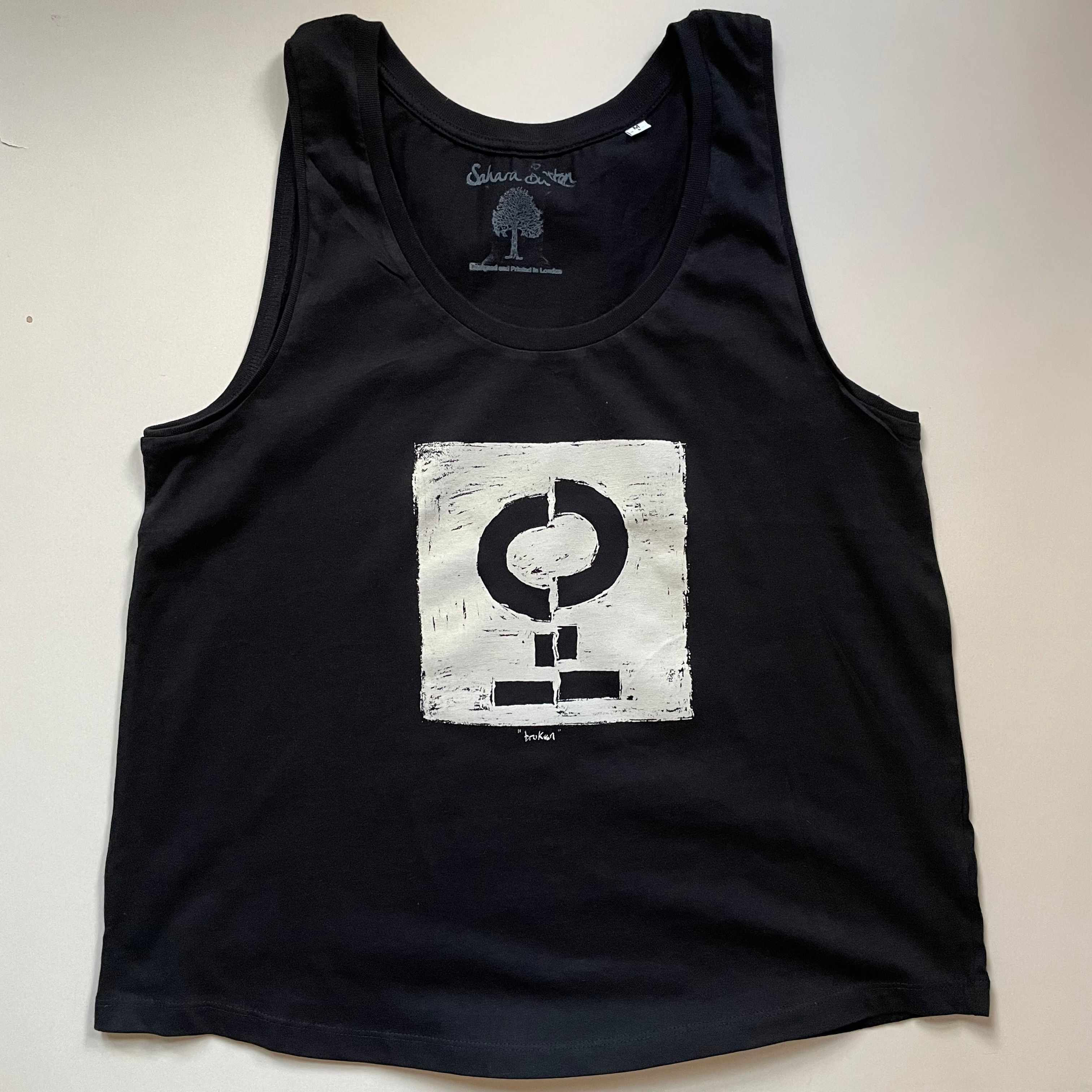 Broken Organic Cotton Women's Vest