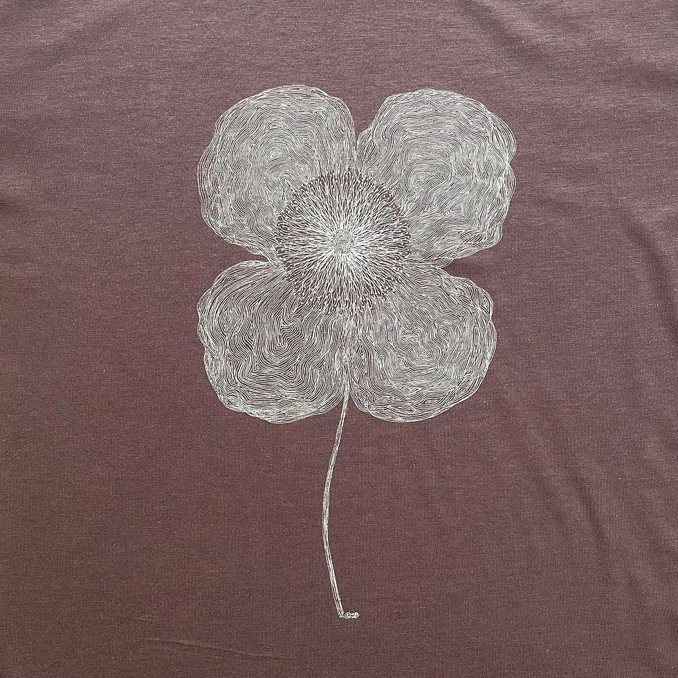 Thumbnail: Flower Organic Ecovero Unisex T-shirt