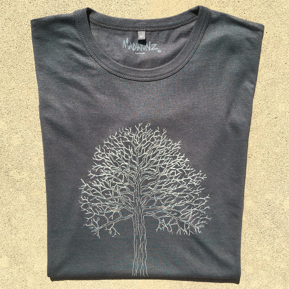 Thumbnail: Tree Organic Bamboo Slim Fit Unisex T-shirt