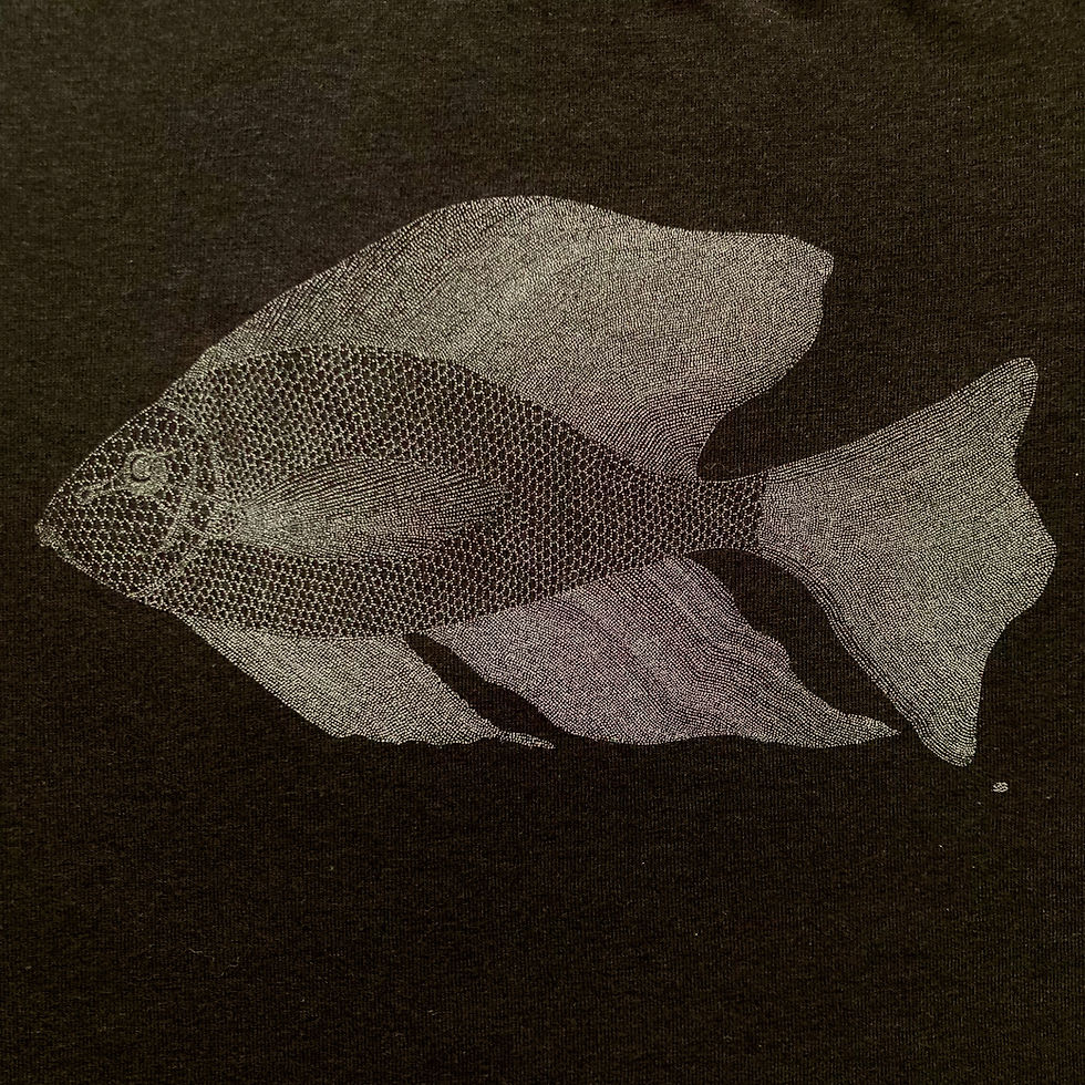 Thumbnail: Elvis The Fish Organic Modal Unisex T-shirt