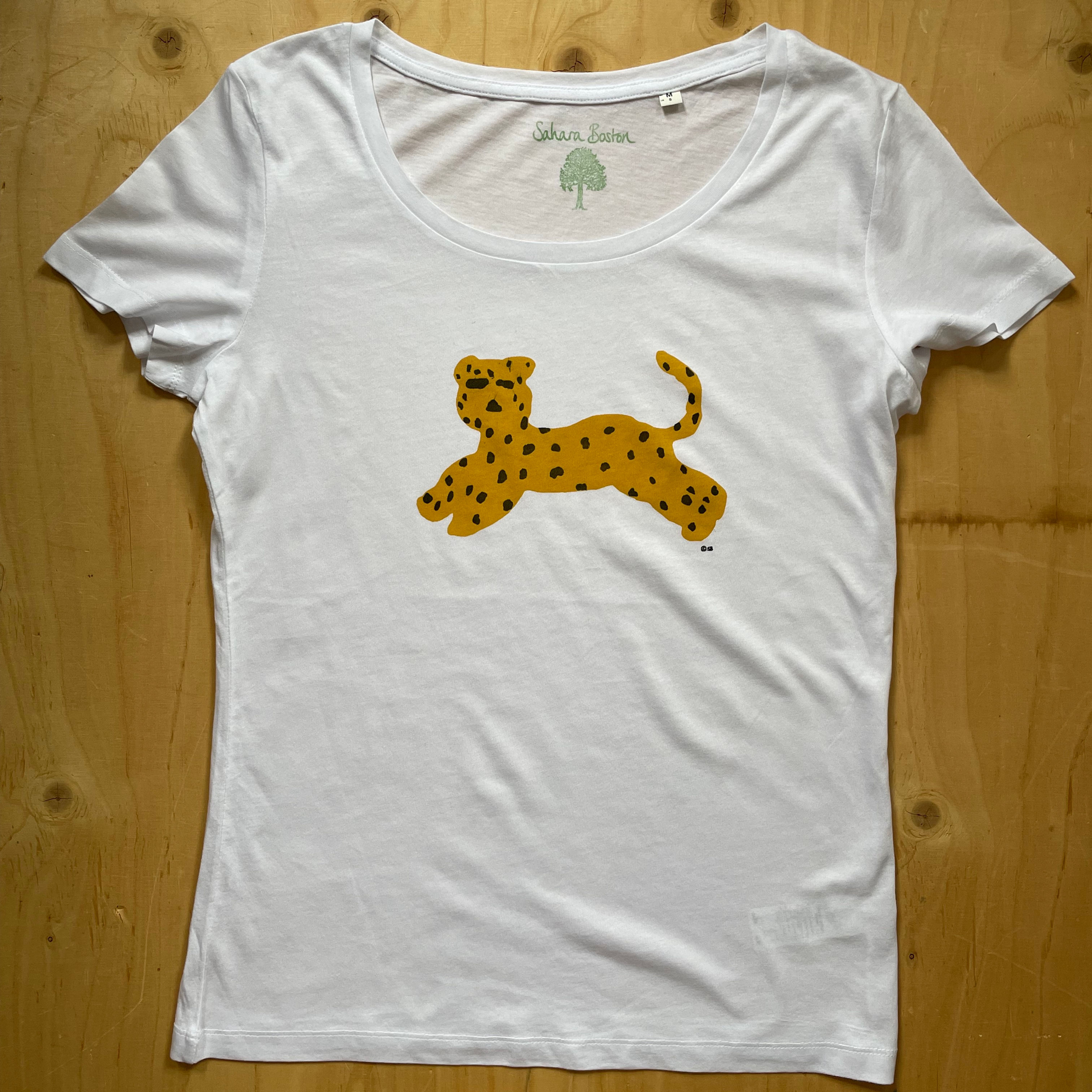 Leopard Organic Modal Women'sT-shirt