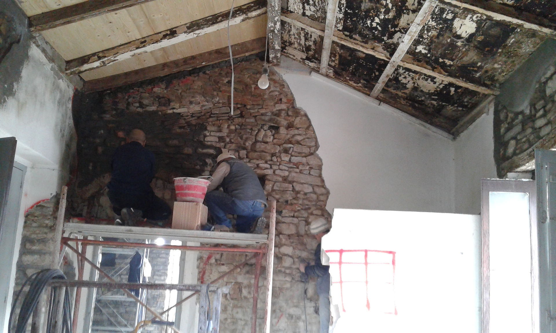 The Kumquat plastering