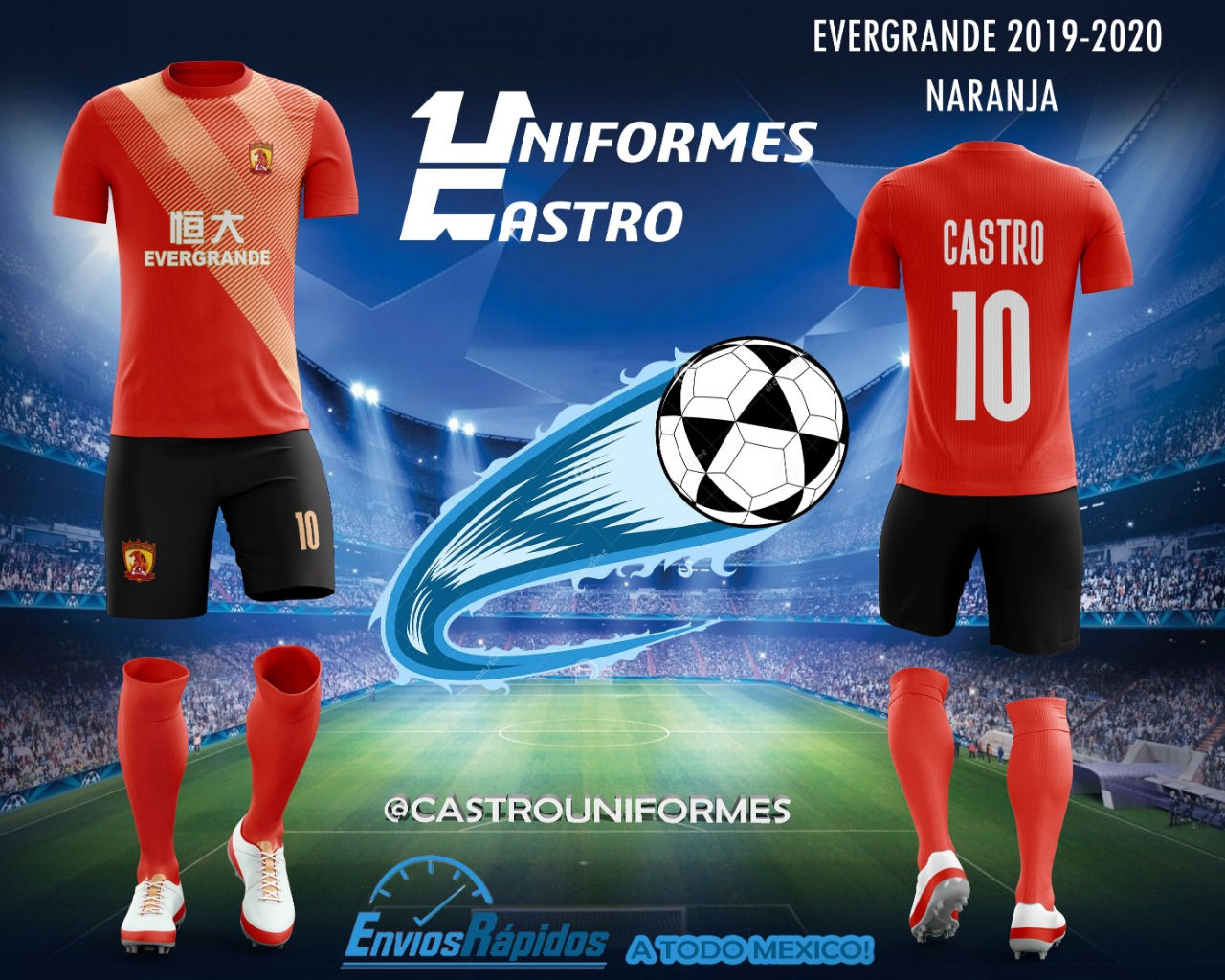 EVRGRANDE 2019-2020 NARANJA