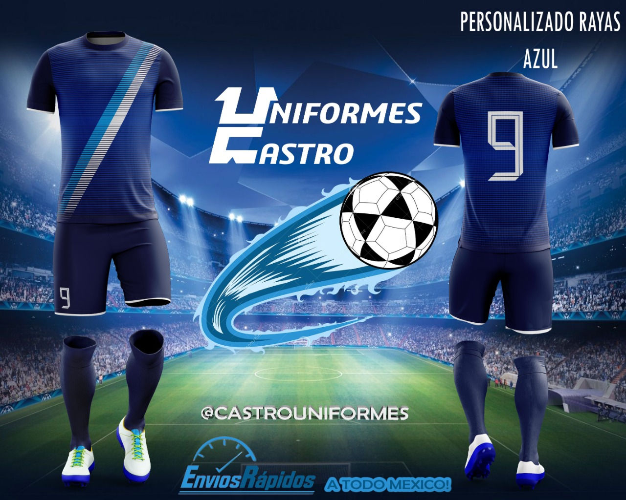 PERSONALIZADO RAYAZ AZUL