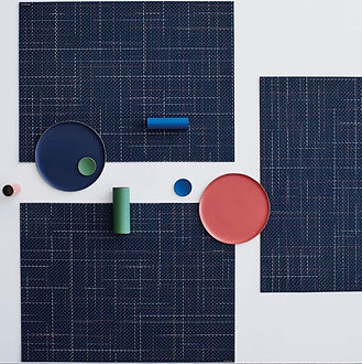Chilewich - set de table - blue.jpeg