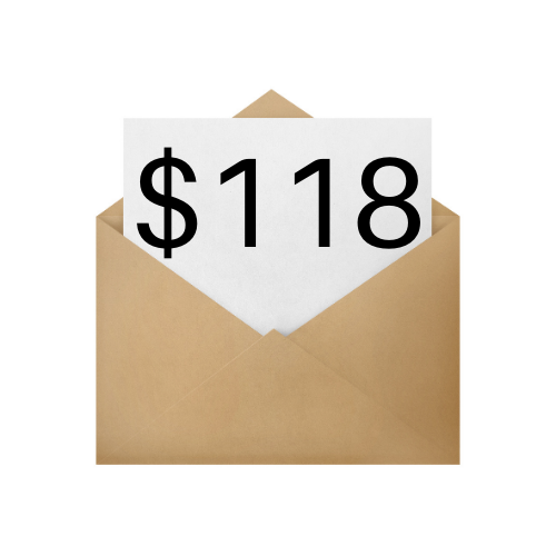 $118 Donation