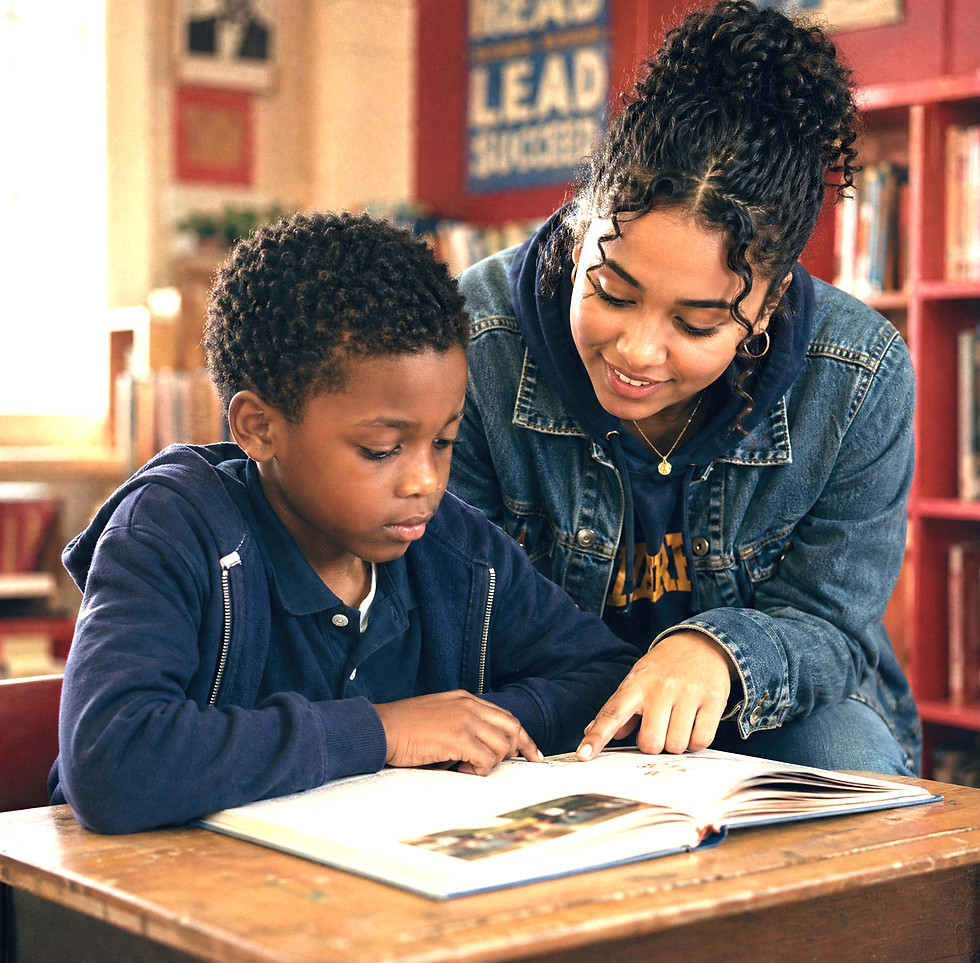 Teacher Helping Student