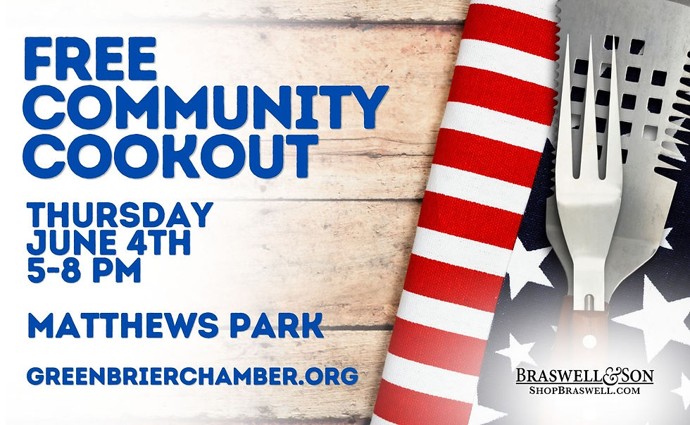 Free Community Cookout