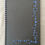 Thumbnail: diary with lasercut cover grey