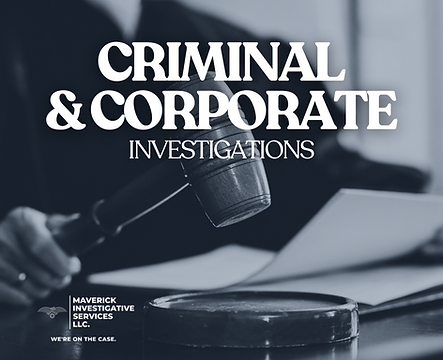 CRIMINAL & CORPORATE 