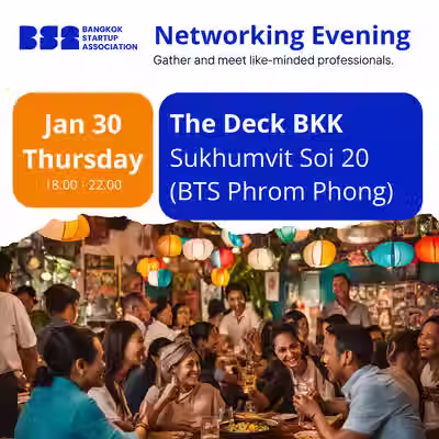 Bangkok Startup Association Networking Event