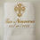Thumbnail: gift of embroidery personalized religious baptism Christening towel