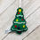 Thumbnail: gift of embroidery Christmas tree ornament felt decoration