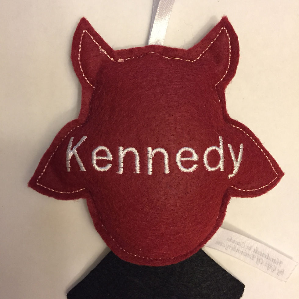 Thumbnail: gift of embroidery stuffed owl keychain personalized