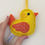 Thumbnail: gift of embroidery stuffed felt chick tree ornament