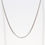 Thumbnail: Gourmet ketting los 1.4 mm  42-45-50 cm silver/gold