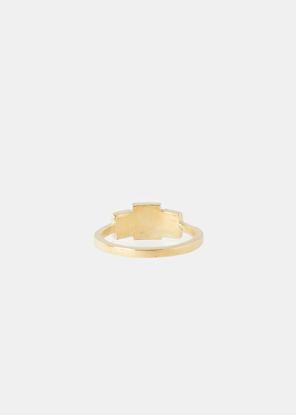 Thumbnail: Triptych ring in 14k gold