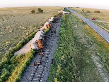 Train Derailment in Kiowa County