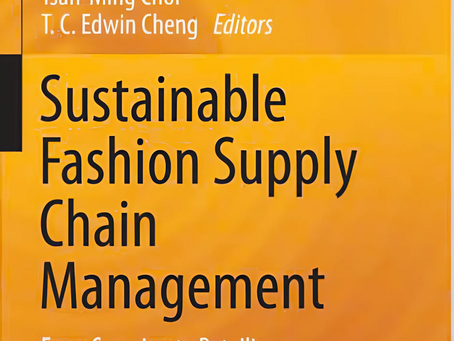 Sustainable Fashion Supply Chain Management
