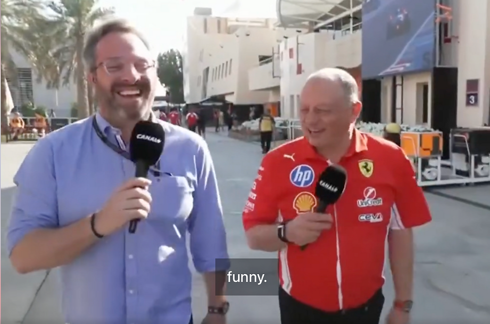 Fred Vasseur interview with Canal+