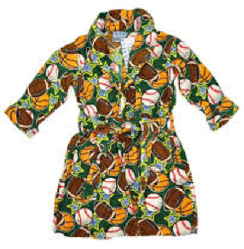 Thumbnail: Sports Ball Dressing Gown 2-14 years (557 + 706)
