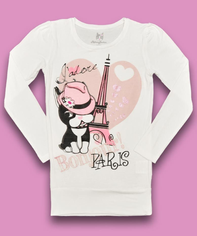 Thumbnail: Rebecca Bon Bon Long Sleeve Top 6-15 Years (561)