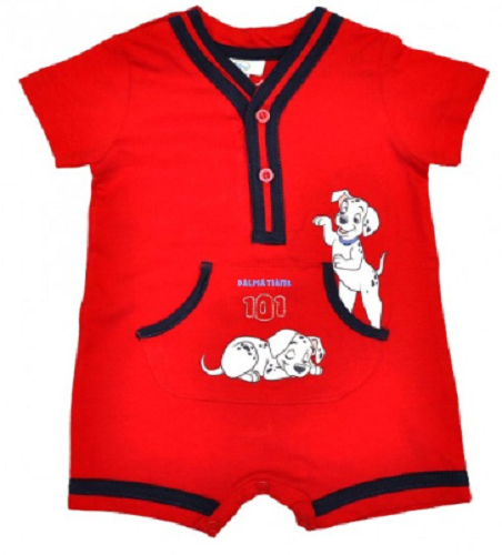 Thumbnail: 101 Dalmation Romper All-In-1 0-9 Months (528)