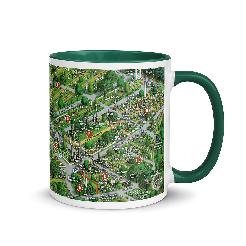 Thumbnail: Bonaventure Mug with Dark Green