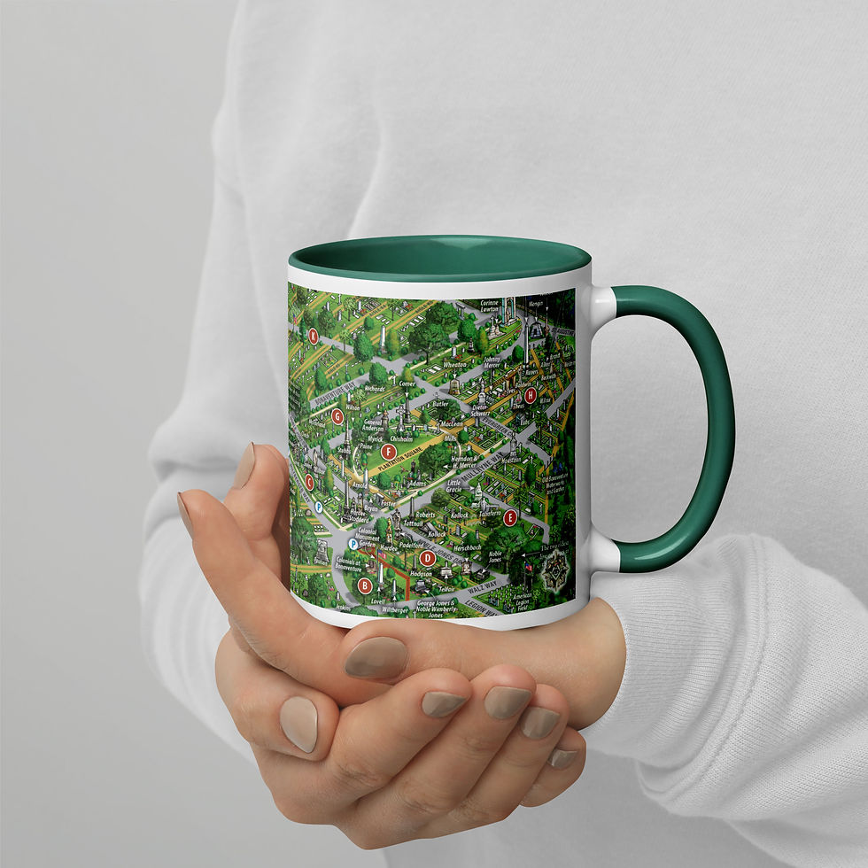 Thumbnail: Bonaventure Mug with Dark Green