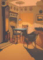 Seating by the Family Clock