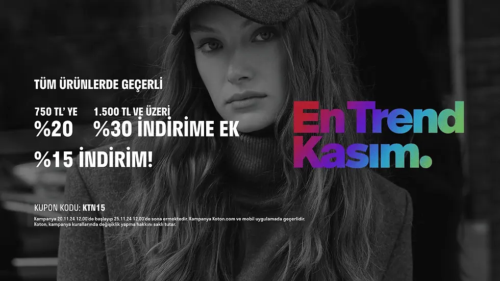 Koton En Trend Kasım İndirimi