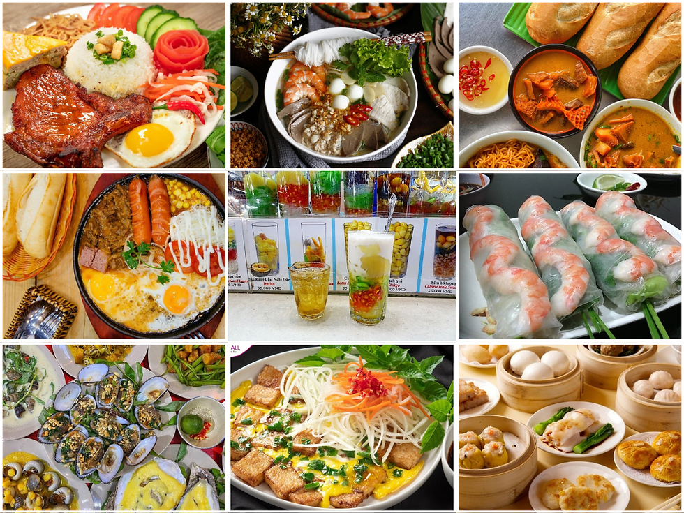 Sài Gòn - Nơi hội tụ tinh hoa ẩm thực đa sắc màu.