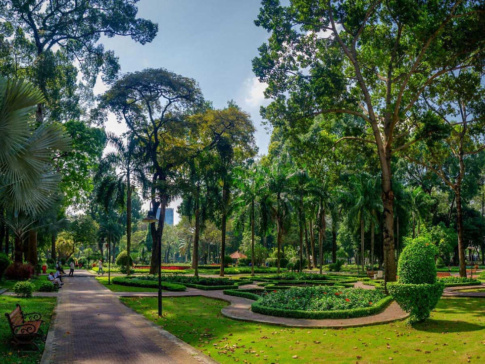 Công viên Tao Đàn - Khoảng trời xanh yên ả giữa trung tâm Sài Gòn rộn rã.