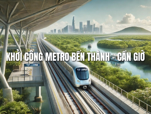 Khởi công metro Bến Thành - Cần Giờ: Cú hích hạ tầng lịch sử cho TP.HCM