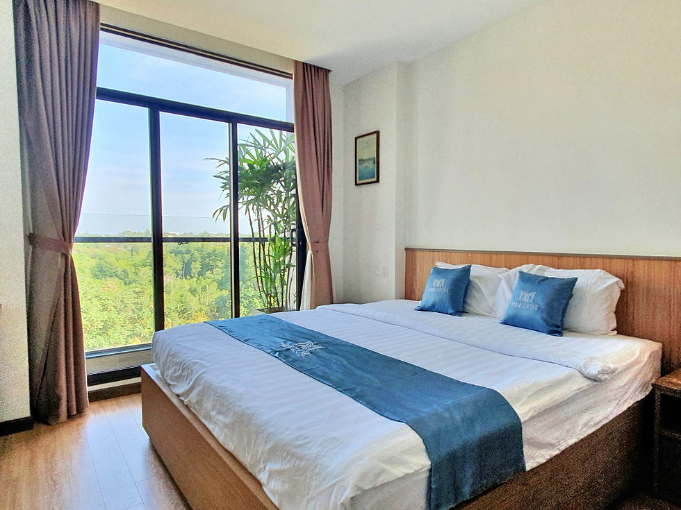 Mangrove Hotel - nơi kiến trúc hiện đại giao thoa với nét truyền thống mộc mạc.