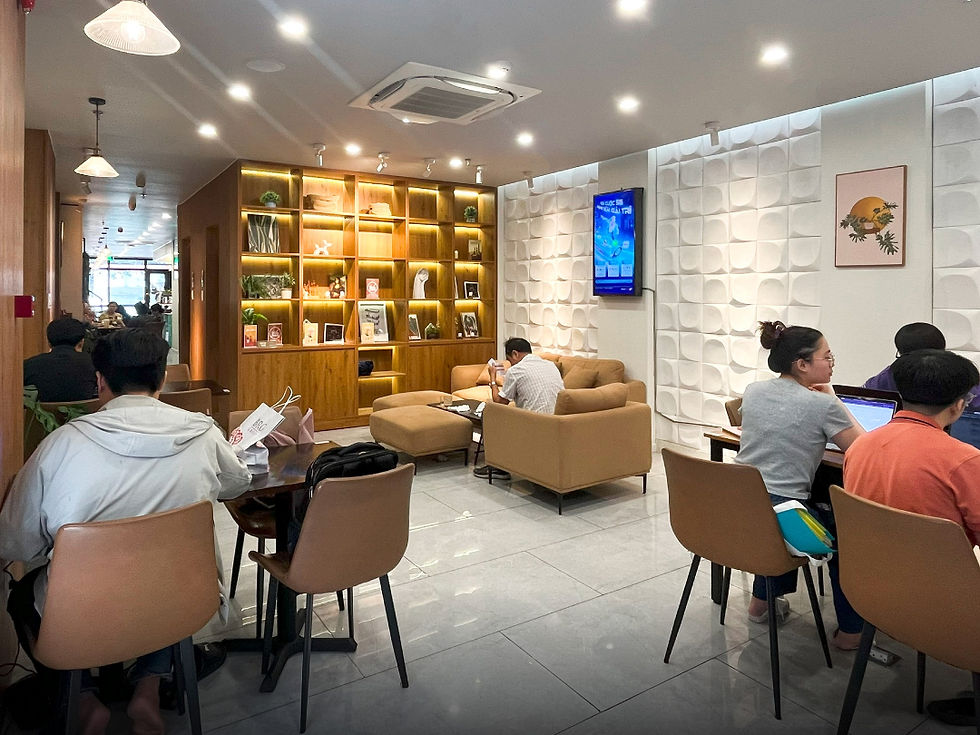 Nơi lý tưởng để cùng nhau trò chuyện, thưởng thức những ly thức uống thanh mát và tận hưởng những giây phút thư giãn trọn vẹn.