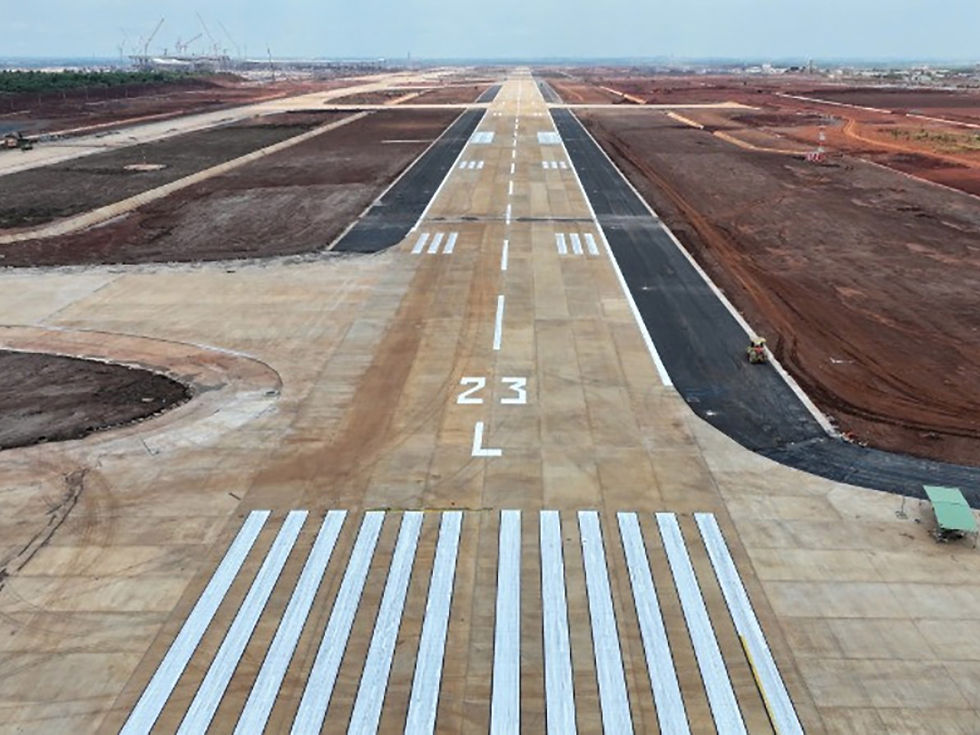 Đường cất hạ cánh sân bay quốc tế Long Thành - nhịp cầu kết nối tương lai vươn tầm quốc tế.