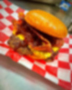 1/2 Pound Bacon Cheddar Burger